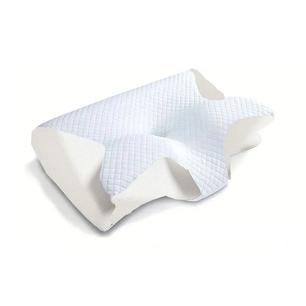 Memory Foam Cervical Pillow, 2 in 1 Ergonomic Contour Orthopedic Pillow