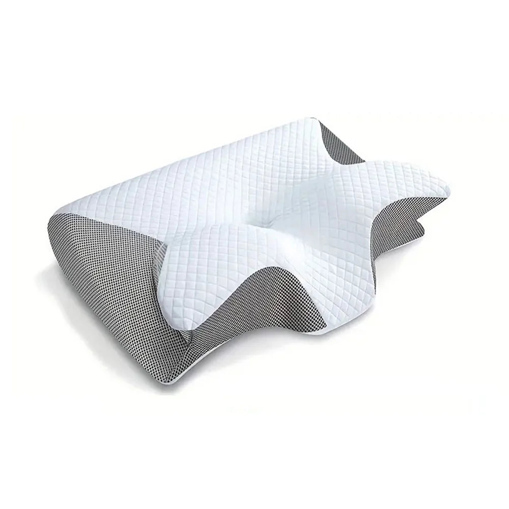 Memory Foam Cervical Pillow, 2 in 1 Ergonomic Contour Orthopedic Pillow