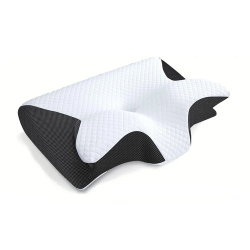 Memory Foam Cervical Pillow, 2 in 1 Ergonomic Contour Orthopedic Pillow